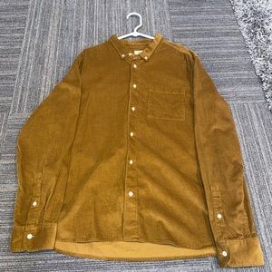 Madewell Men’s Perfect Fit Corduroy Button Up